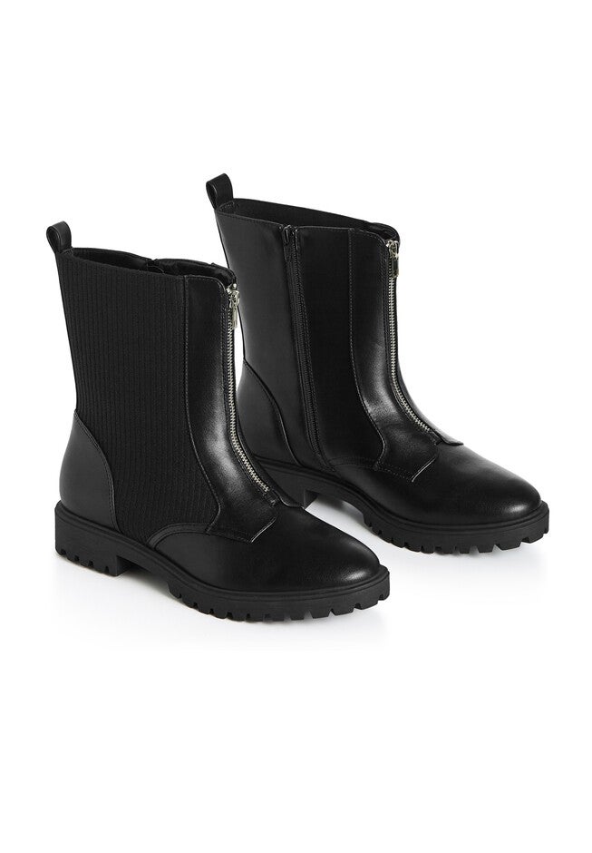 Samba Ankle Boot, BLACK, alternate image number 6