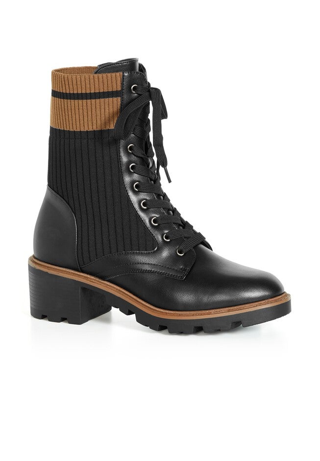 Joyce Lace Up Boot, BLACK, hi-res image number 0