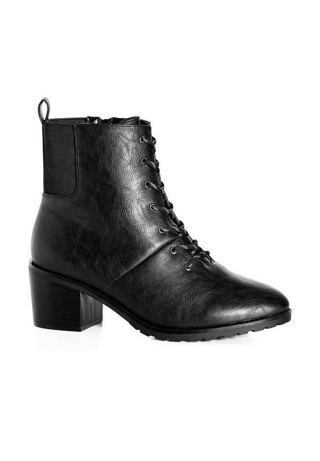 Sloane Lace Up Ankle Boot, BLACK, on-hover image number 1