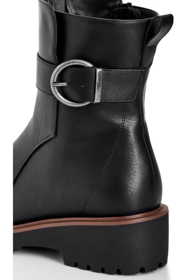 Lia Ankle Boot, BLACK, alternate image number null