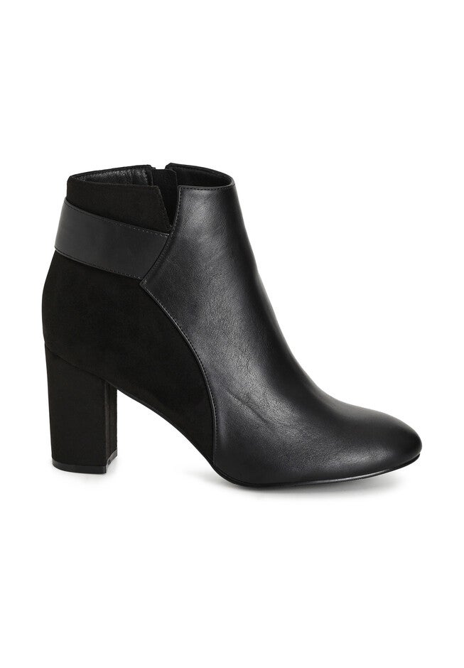 WIDE FIT Jax Ankle Boot - black, BLACK, on-hover image number 1