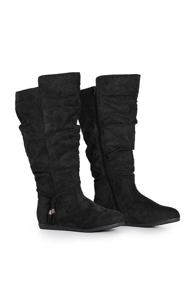 Kendra Tall Boot, BLACK, alternate image number 5