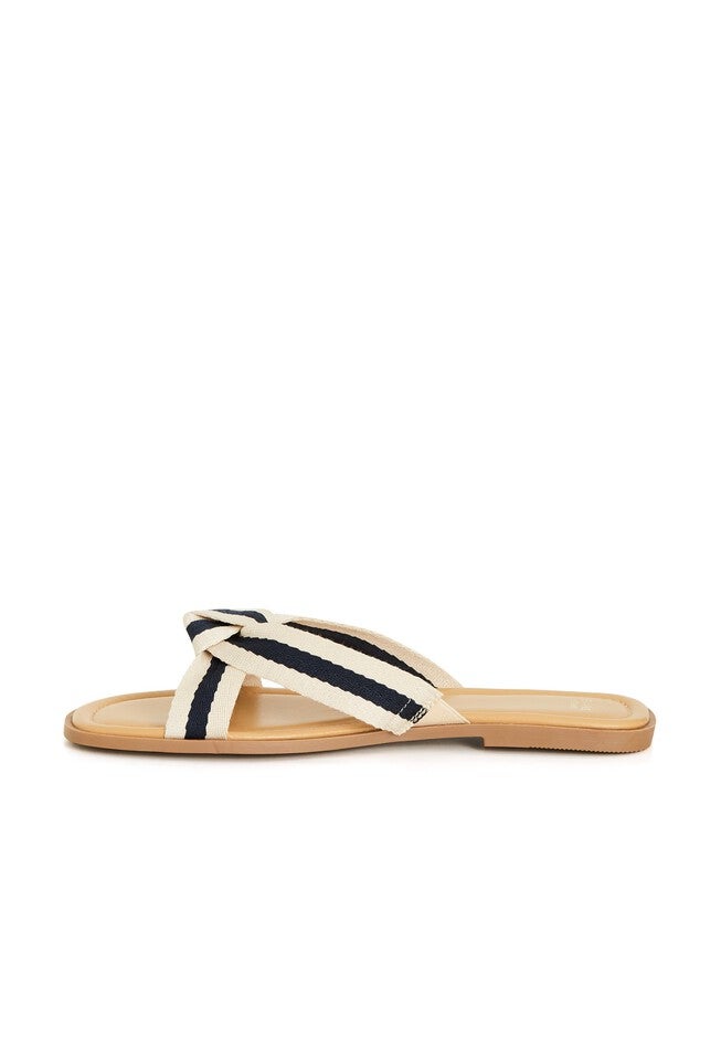 Colbie Canvas Sandal, NAVY WHITE, on-hover image number null