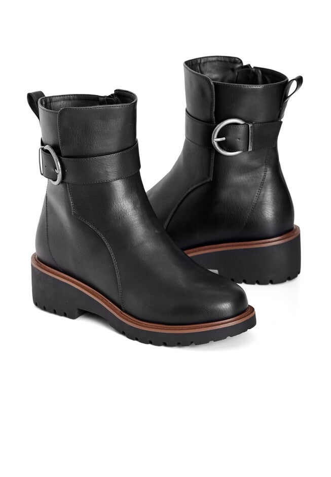 Lia Ankle Boot, BLACK, alternate image number null