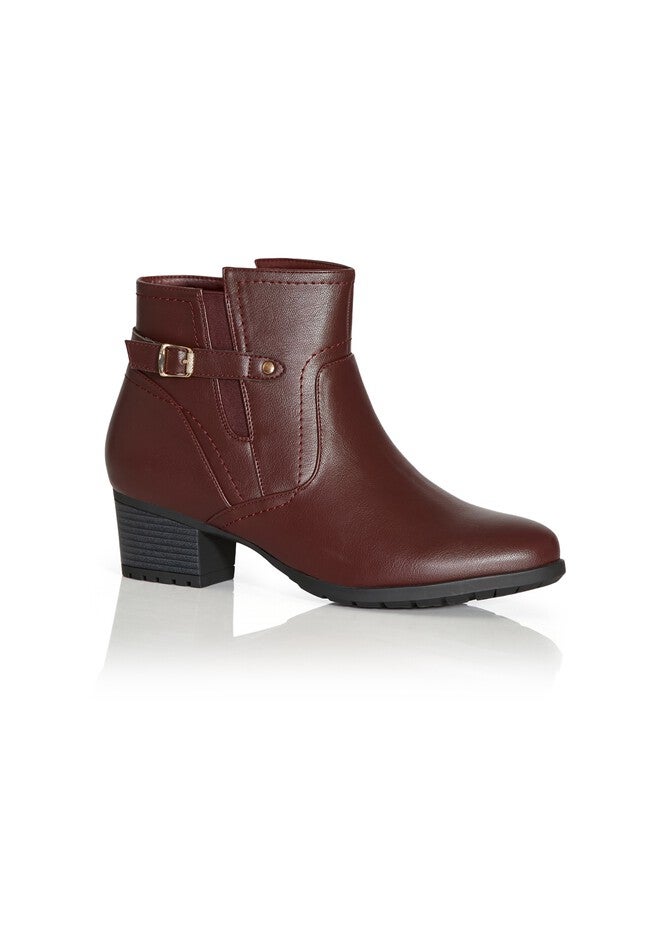 Lynn Ankle Boot, BURGUNDY, hi-res image number null