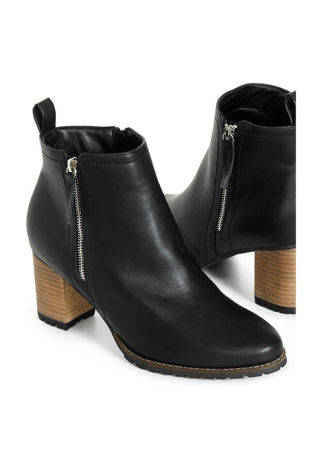 Mila Ankle Boot, BLACK, alternate image number null