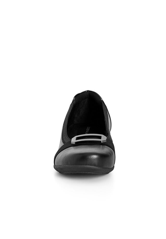 Comfort Adele Flat, BLACK, alternate image number null