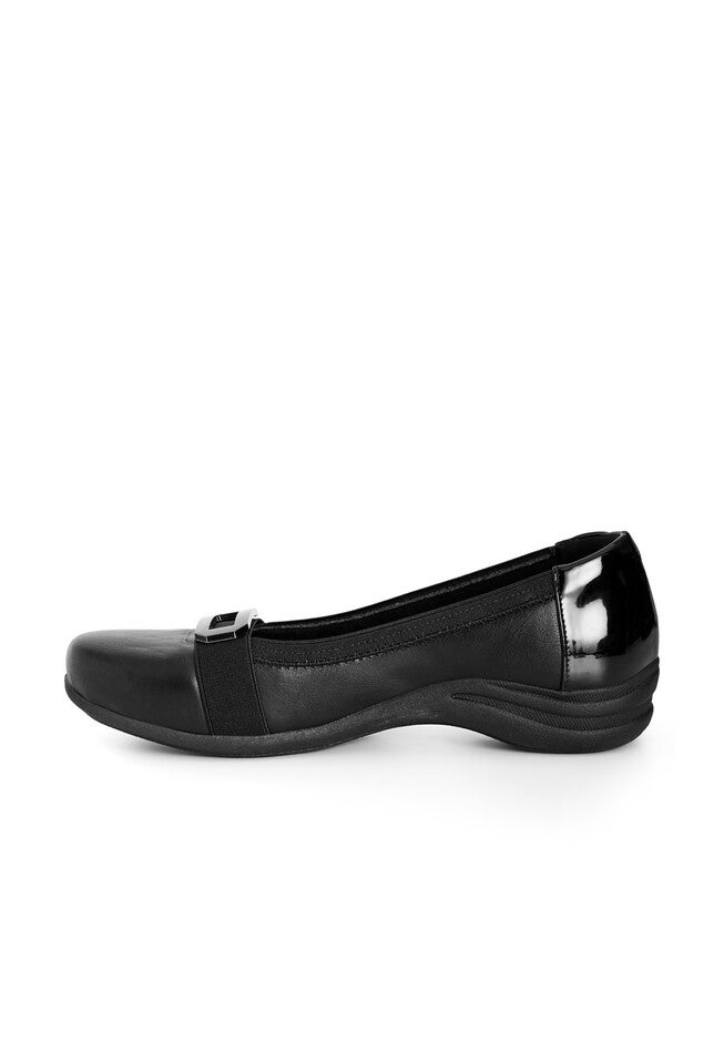Comfort Adele Flat, BLACK, alternate image number null