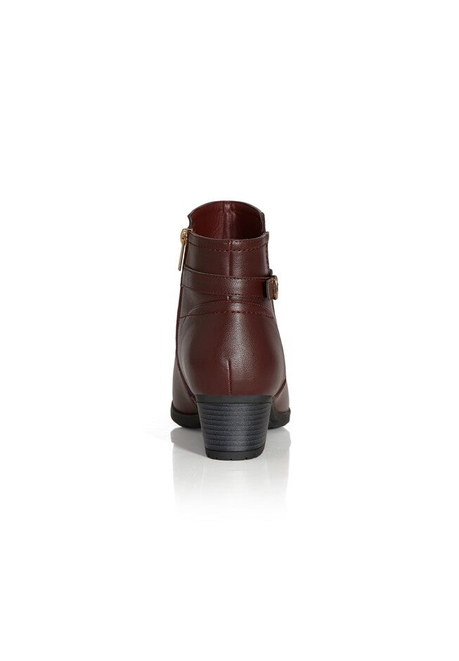 Lynn Ankle Boot, BURGUNDY, on-hover image number null