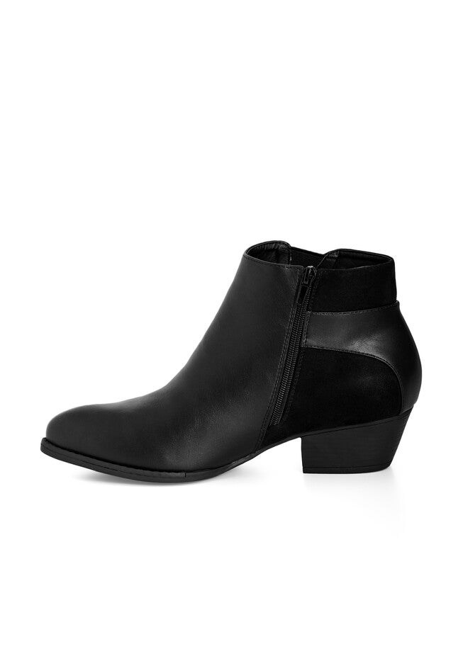 Haley Ankle Boot, BLACK, alternate image number null