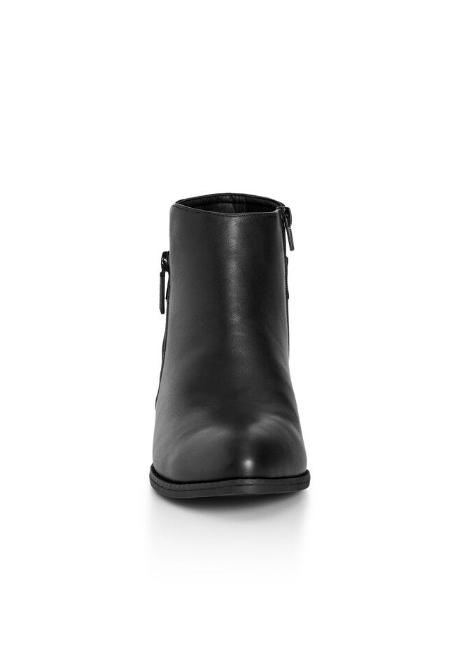 Haley Ankle Boot, BLACK, alternate image number null