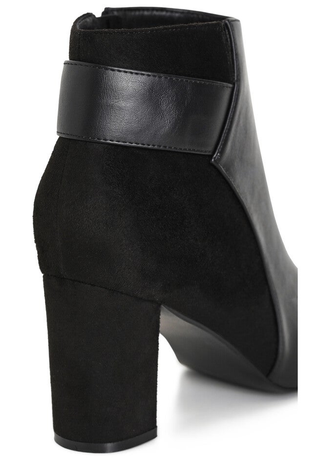 WIDE FIT Jax Ankle Boot - black, BLACK, alternate image number 6