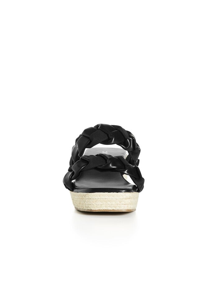 WIDE FIT Roxy Flatform Heel - black, BLACK, alternate image number null