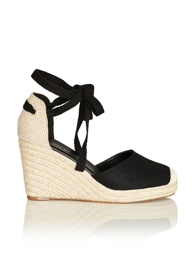 Sage Wedge - black, BLACK, on-hover image number null