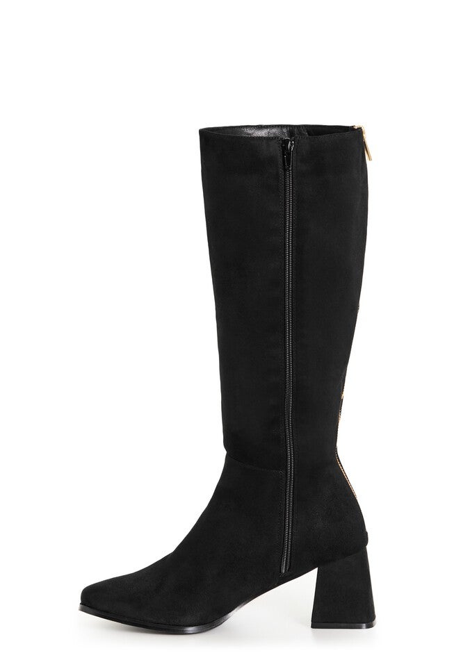 Hazel Tall Boot, BLACK, alternate image number 3