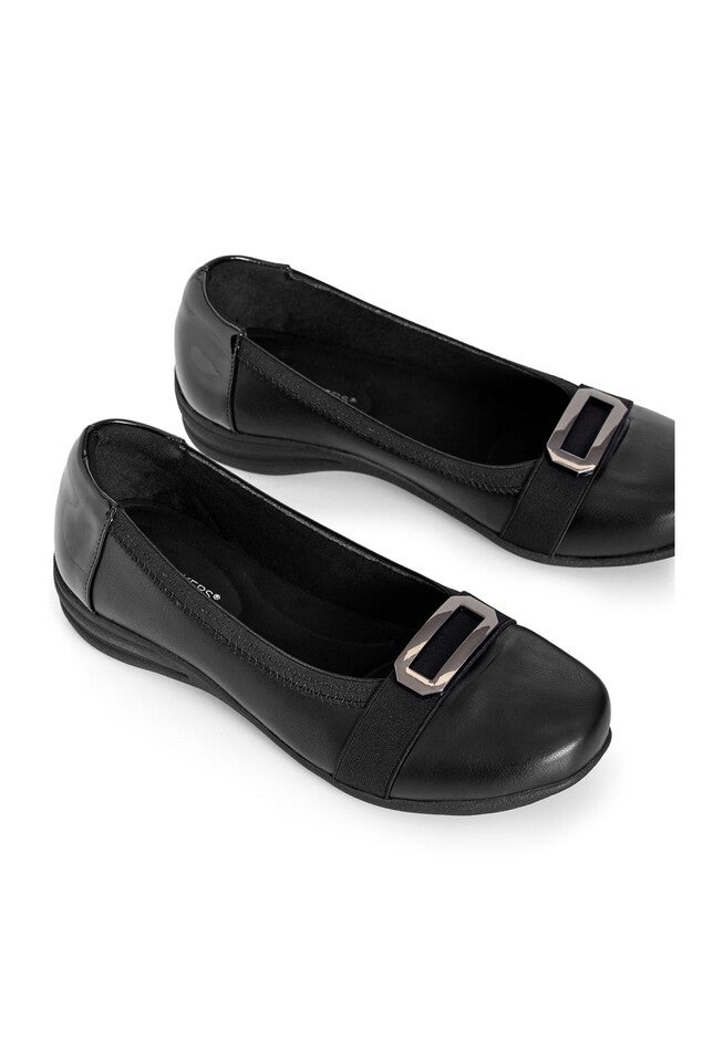 Comfort Adele Flat, BLACK, alternate image number null