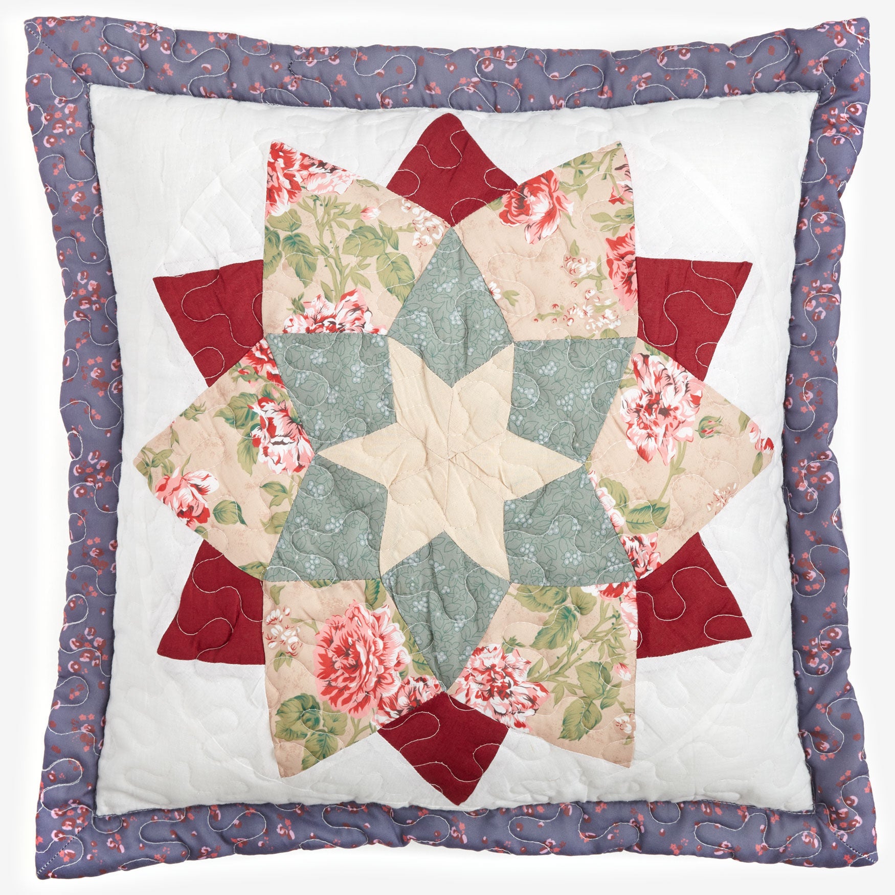 Virginia 16 inchesSq. Pillow, MULTI, hi-res image number 0