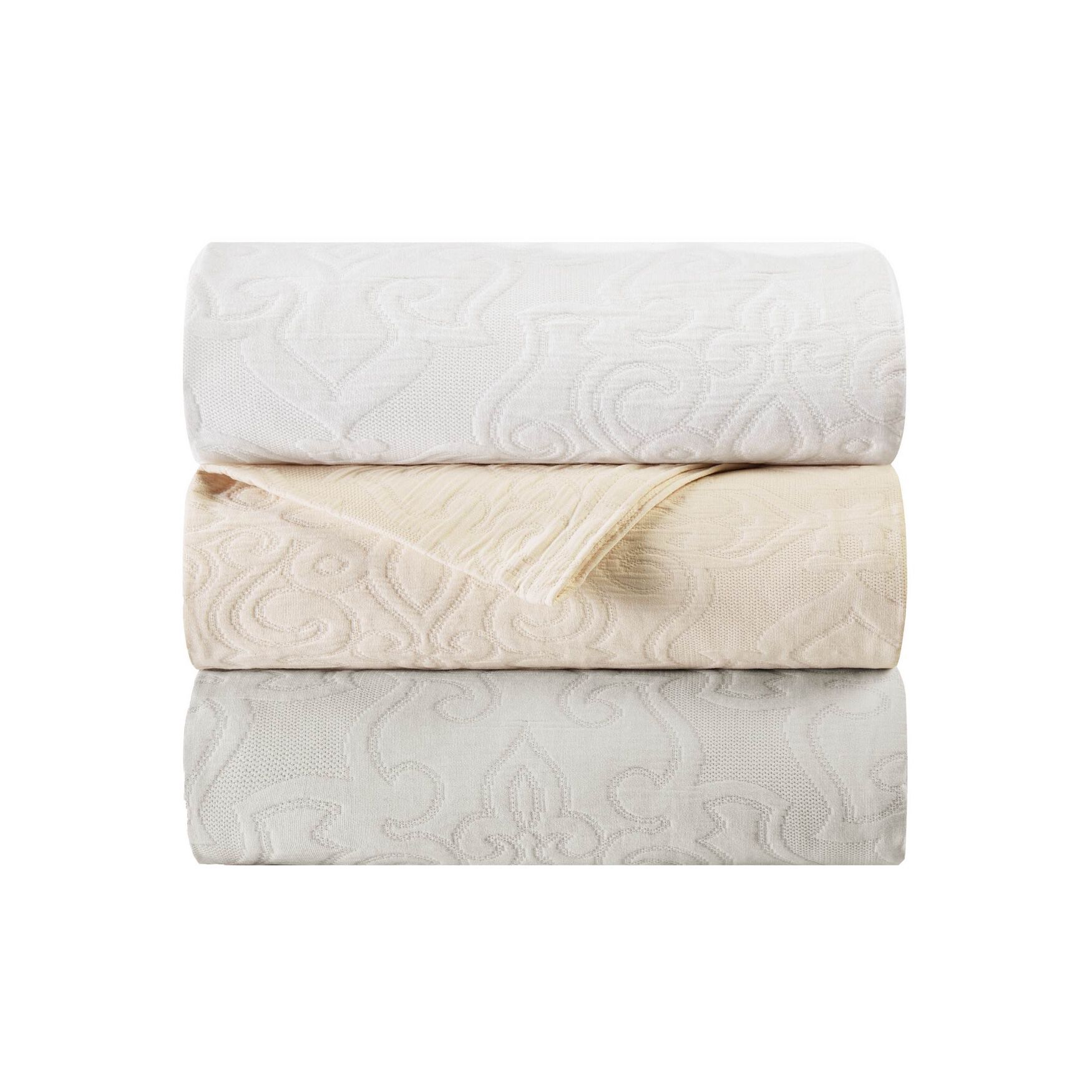 Raphaela European Matelass&eacute; Shower Curtain, , alternate image number 2