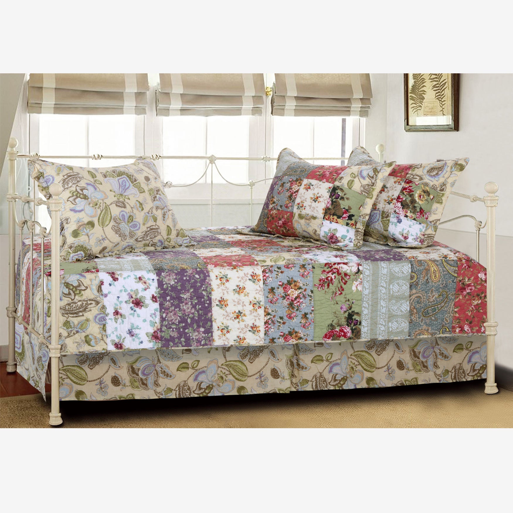 Blooming Prairie Daybed Set , SAGE, hi-res image number 0