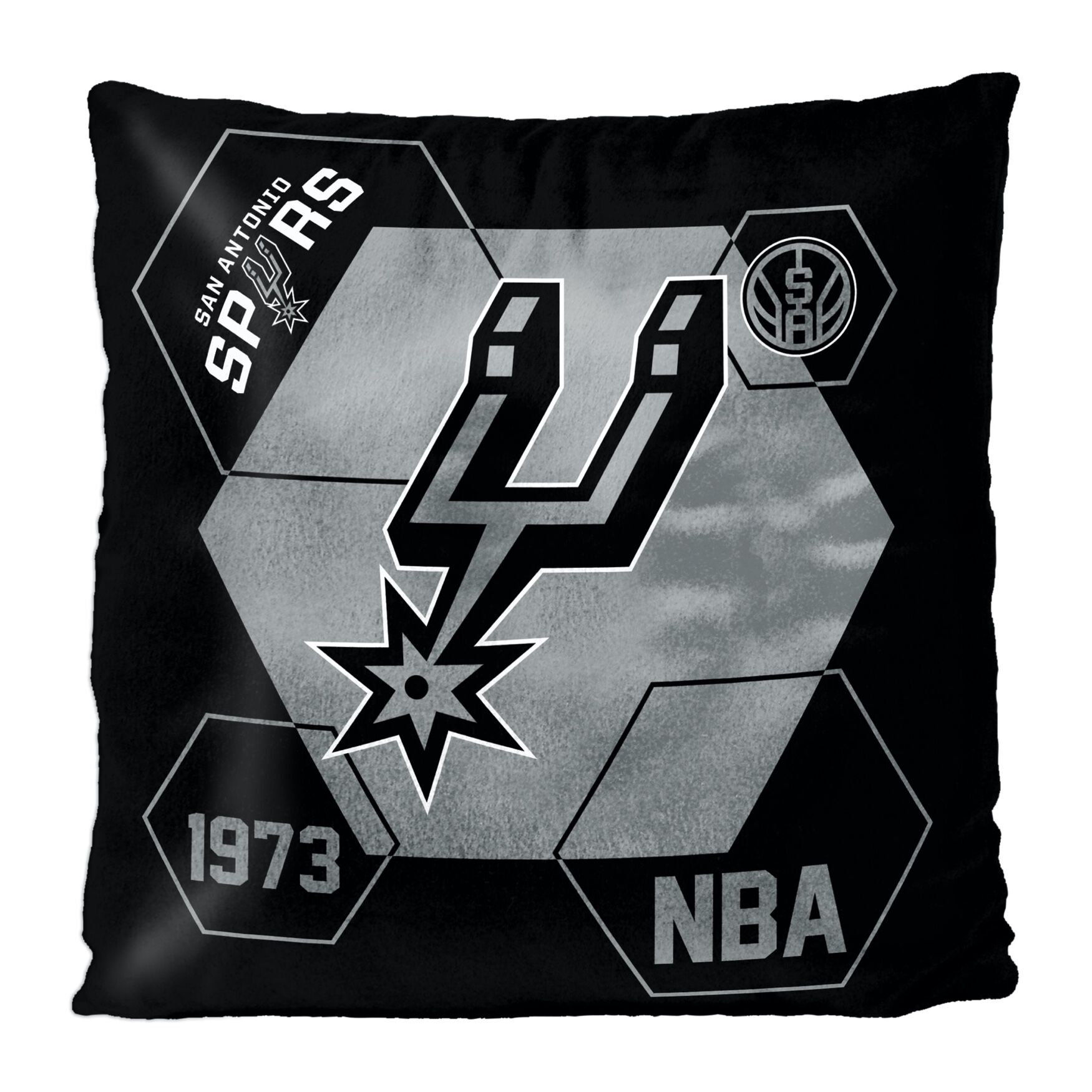 Spurs Velvet Reverse Pillow, MULTI, hi-res image number 0
