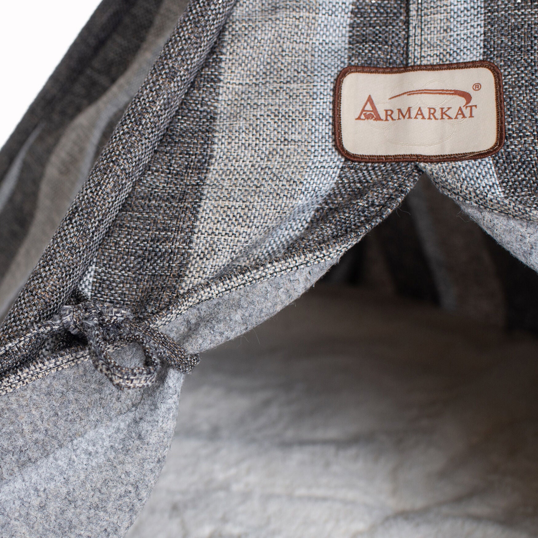 Striped Teepee Cat Dog Bed, , alternate image number 8