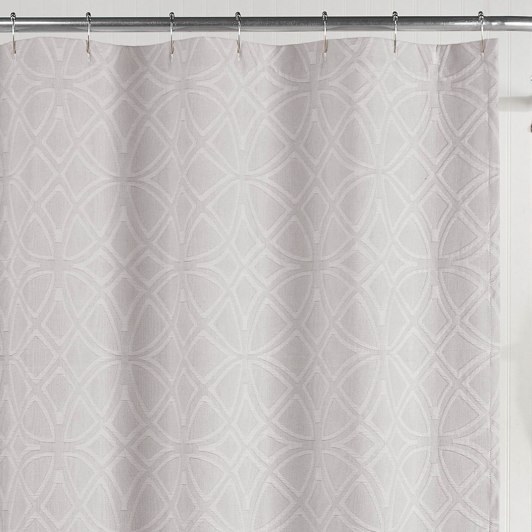 Bogart European Matelass&eacute; Shower Curtain, , alternate image number 3