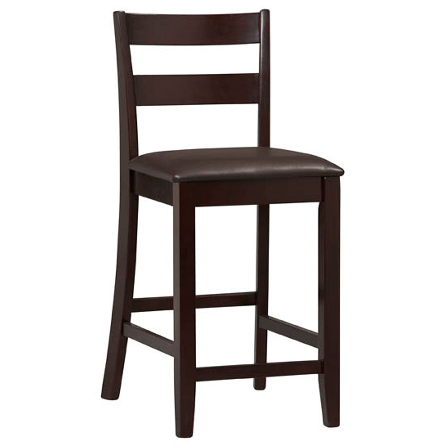 Triena Collection Soho Counter Stool, 24 inchesH, ESPRESSO, hi-res image number 0