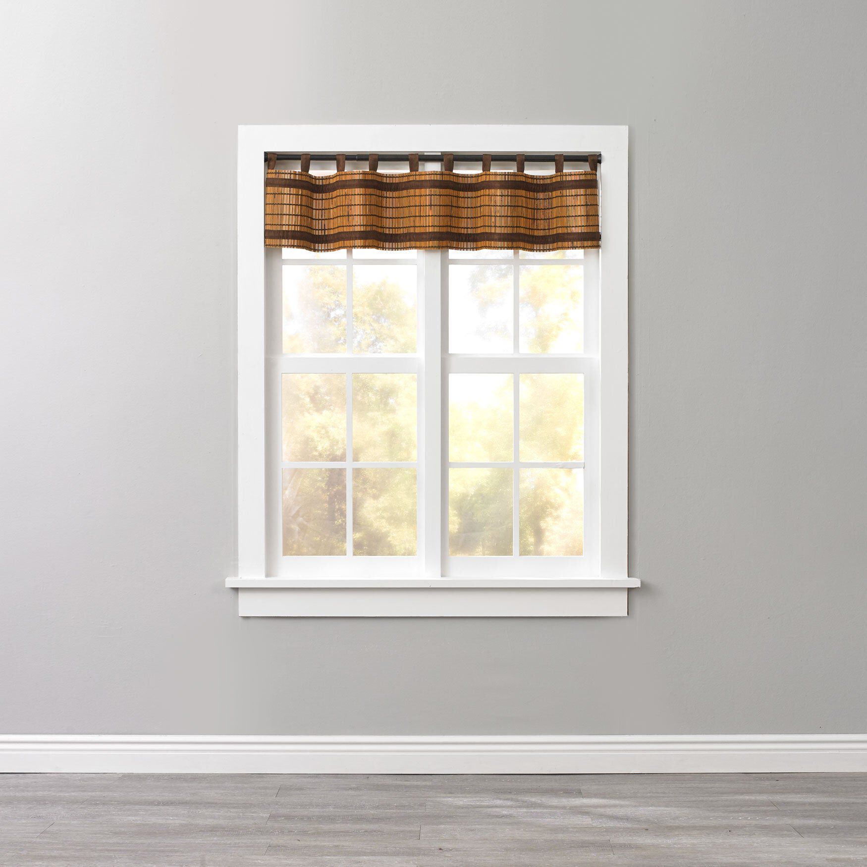 Bamboo Tab-Top Valance