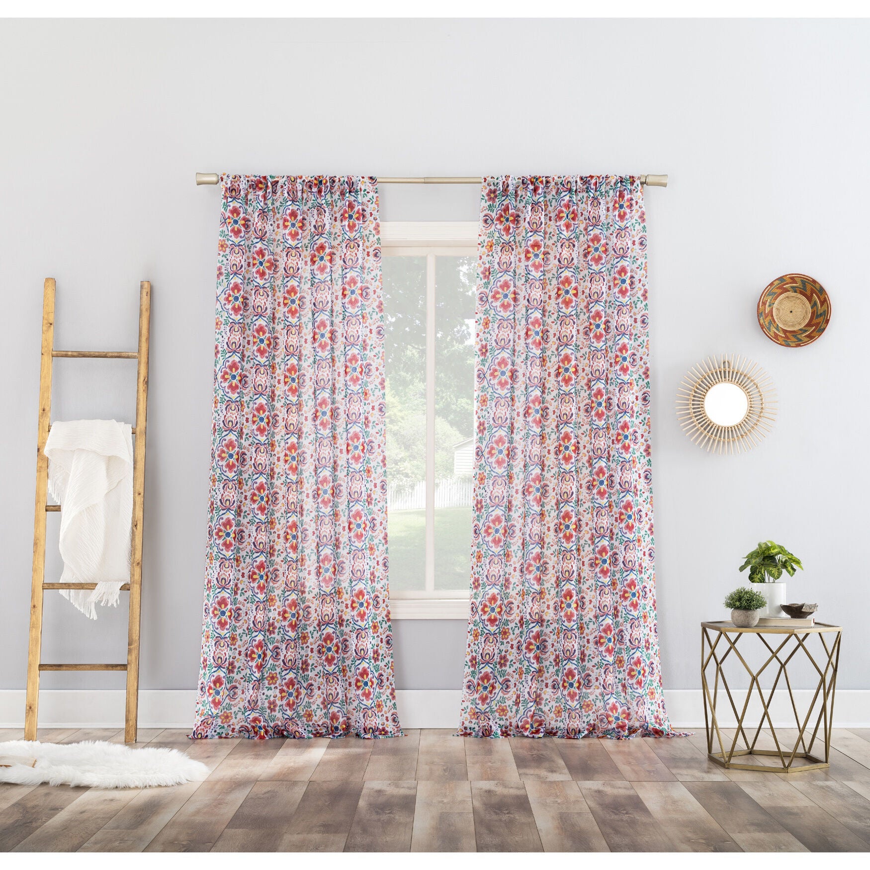 Trixie Crushed Voile Panel, MULTI, hi-res image number 0