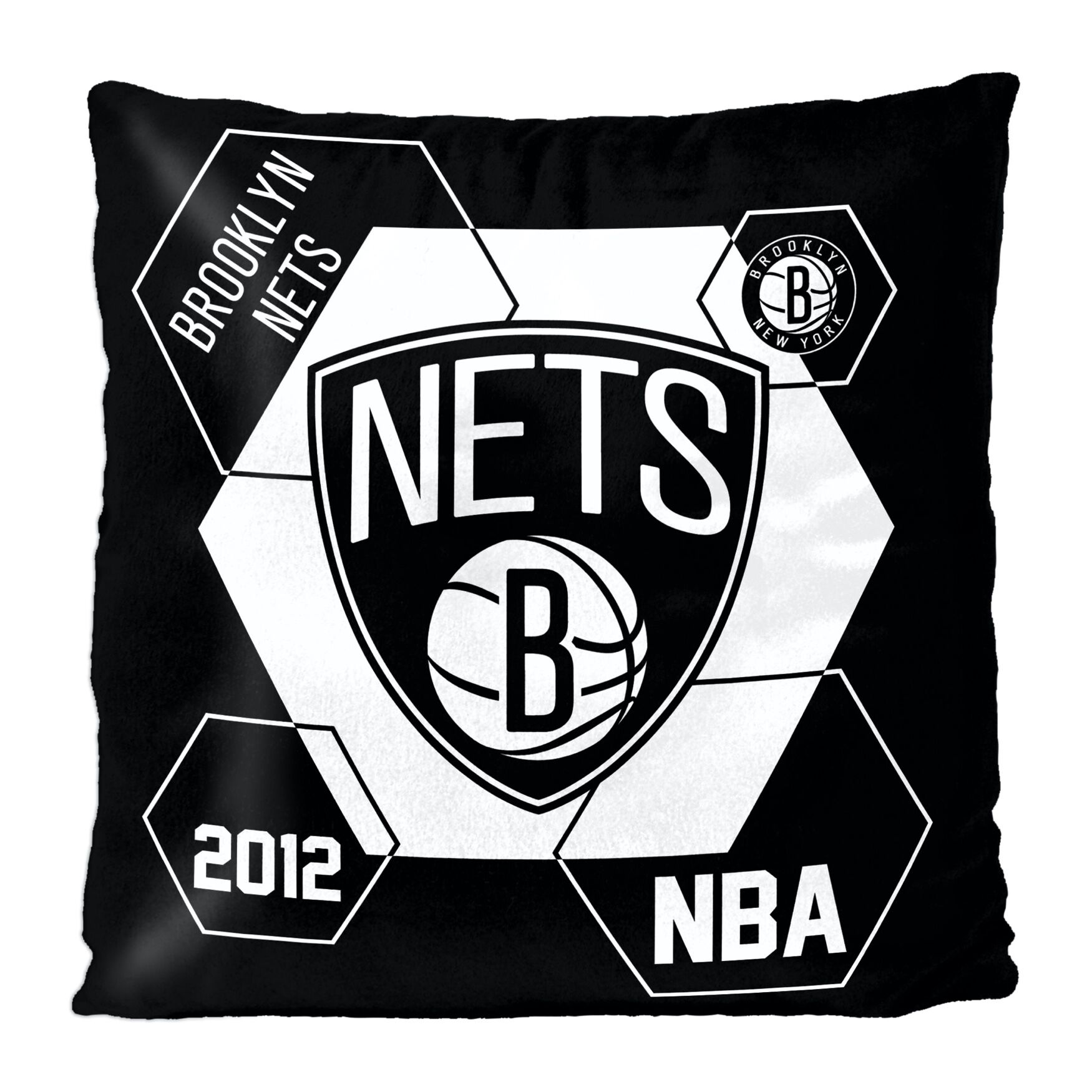Nets Velvet Reverse Pillow, MULTI, hi-res image number 0