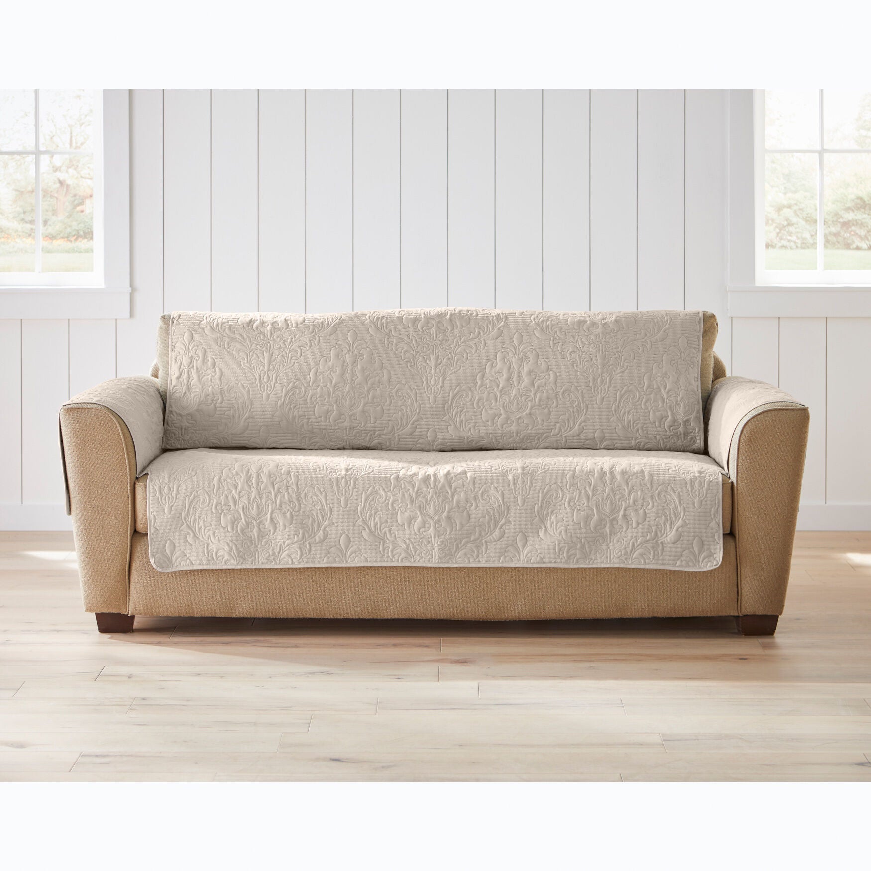 Pinsonic Sofa Pet Protector, NATURAL, hi-res image number 0