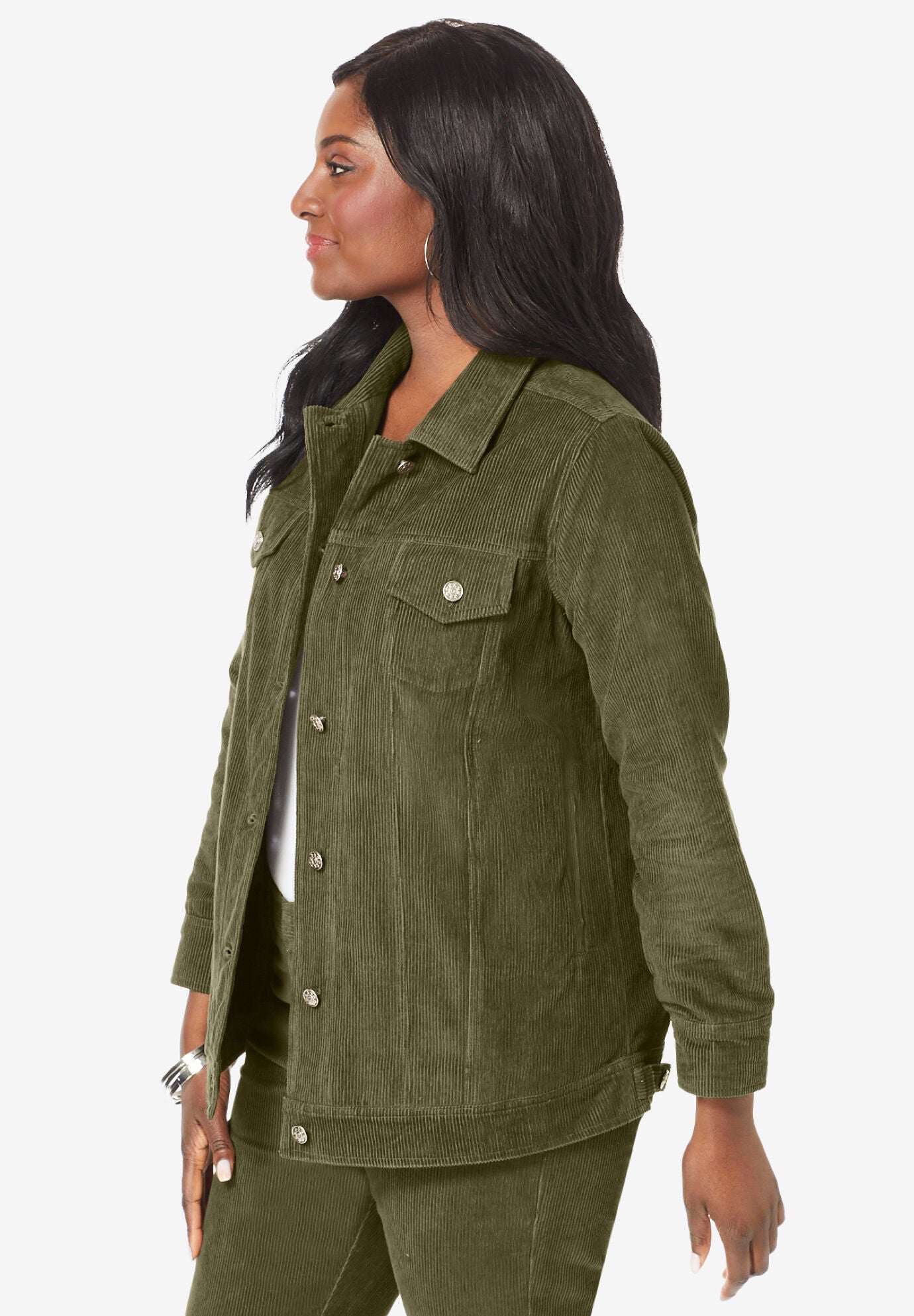 Classic Corduroy Jacket, , alternate image number 2