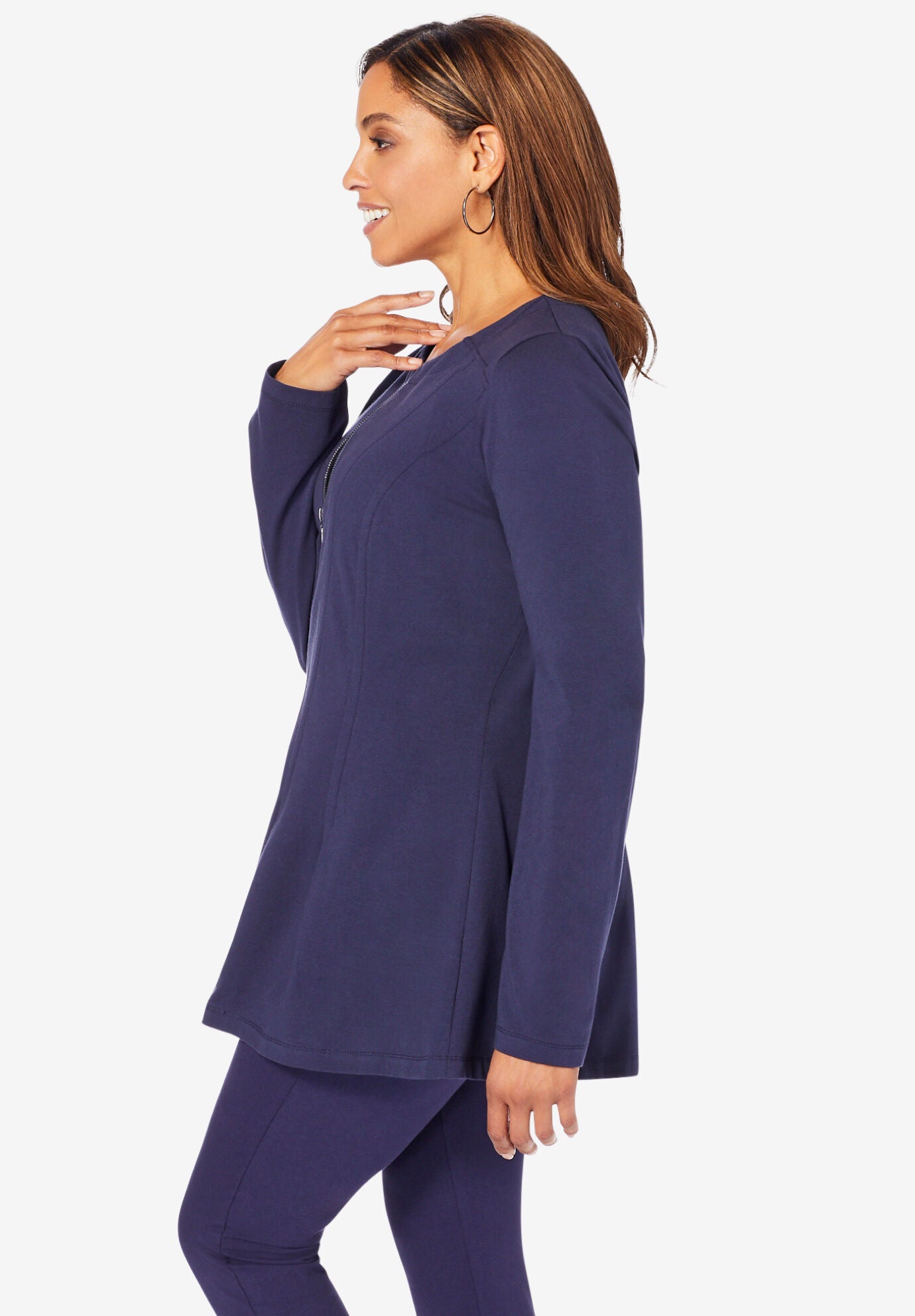 Peplum Jacket, , alternate image number 2