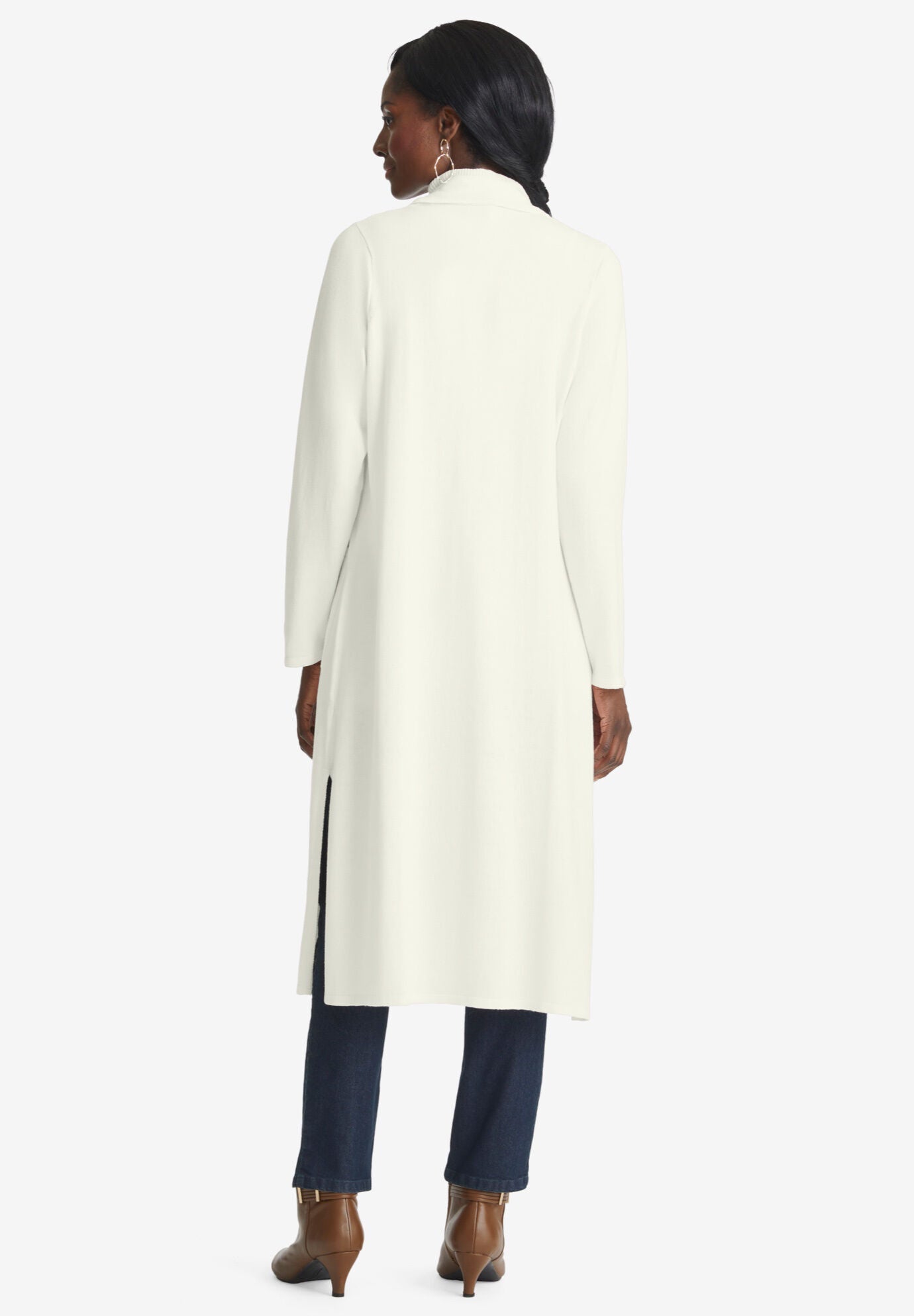 Cashmere Collared Duster, , on-hover image number 1