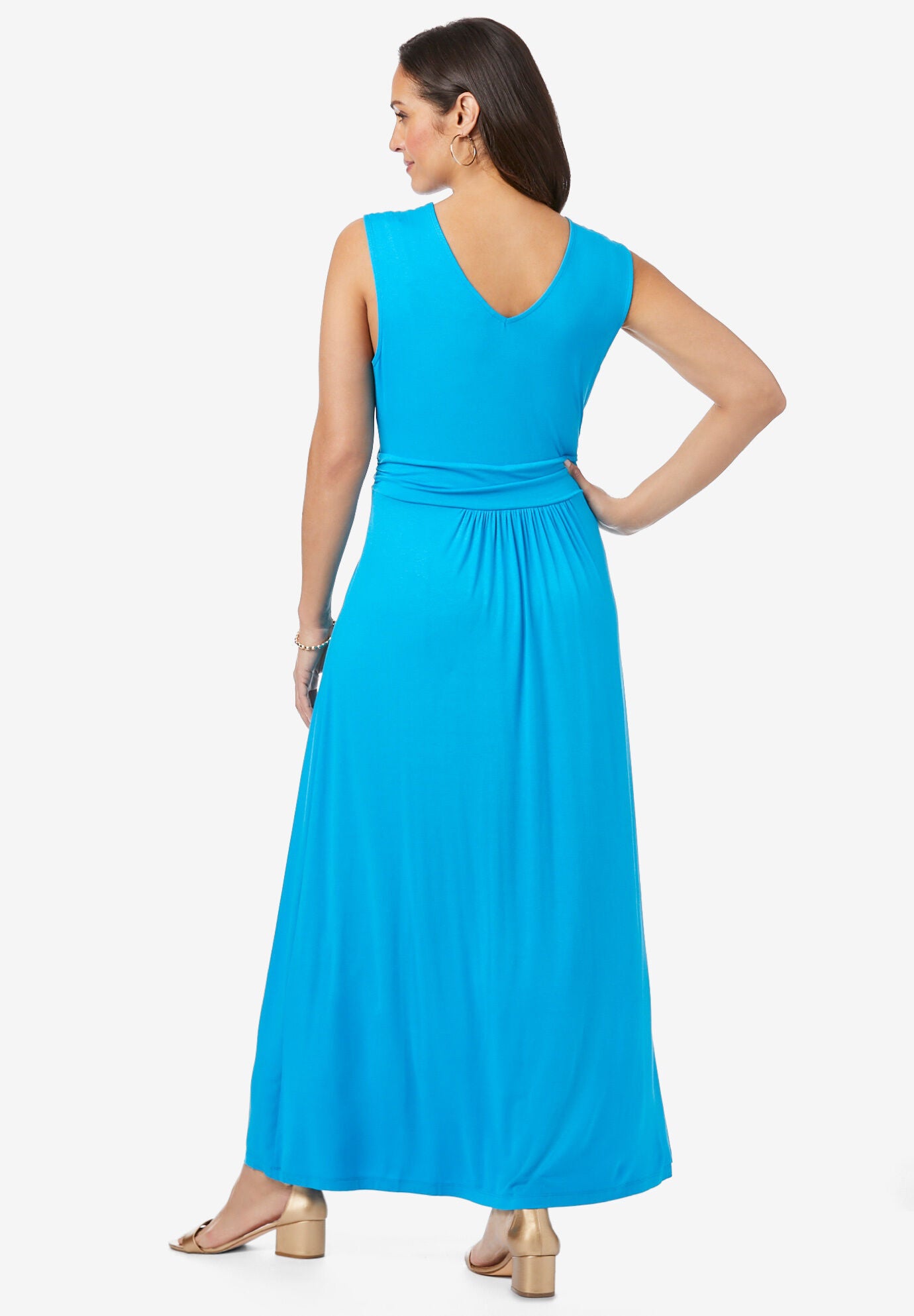 V-Neck Tank Maxi, , on-hover image number 1