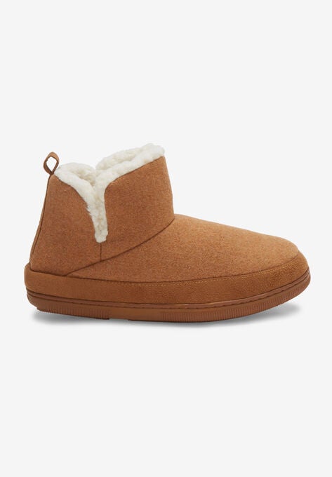 Sherpa Lined Comfort Slipper Boot, , alternate image number null