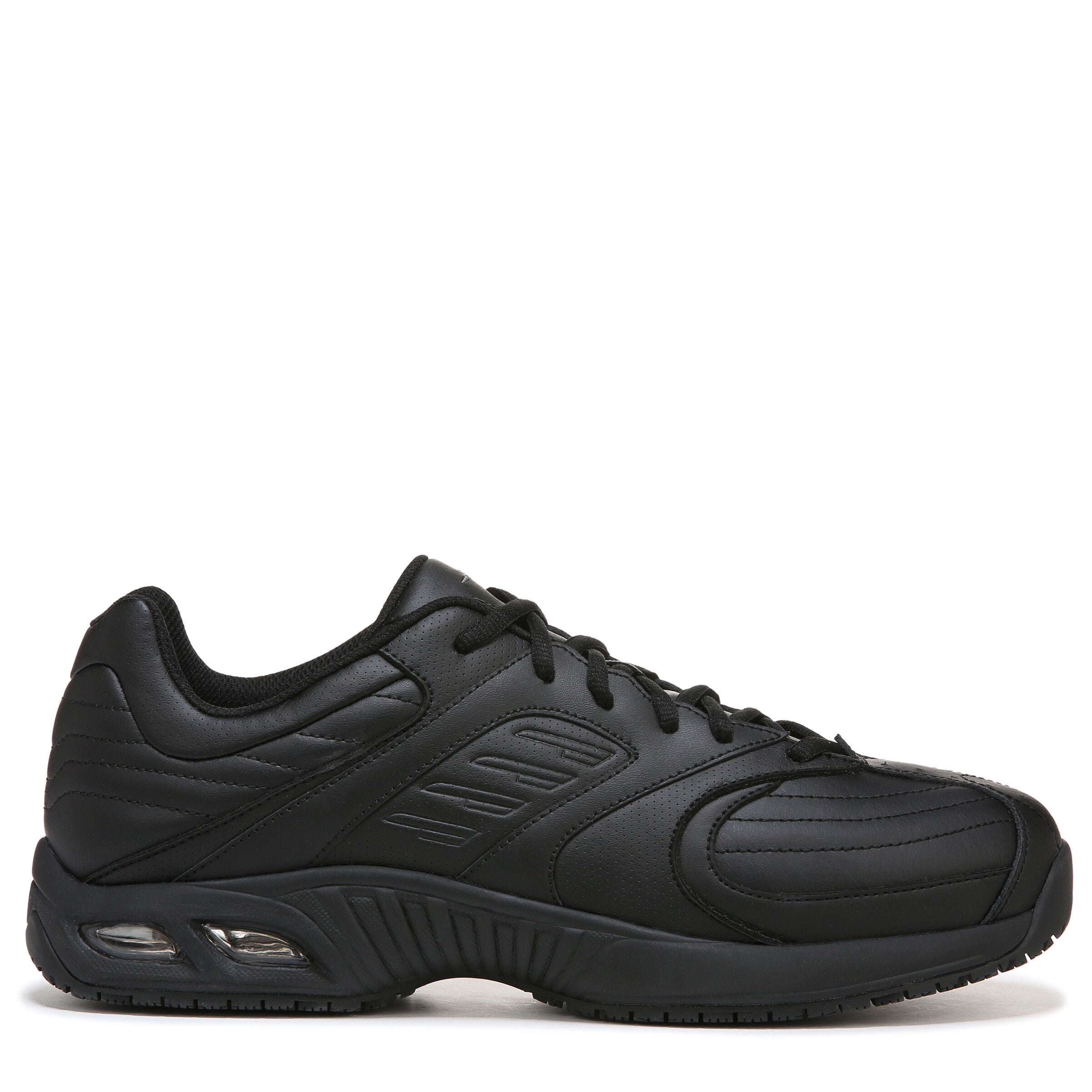 Cambridge II Slip Resistant Sneaker, BLACK, alternate image number 3
