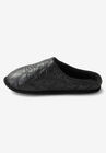 Nylon Quilted Fleece Lined Slide Slipper, , alternate image number null
