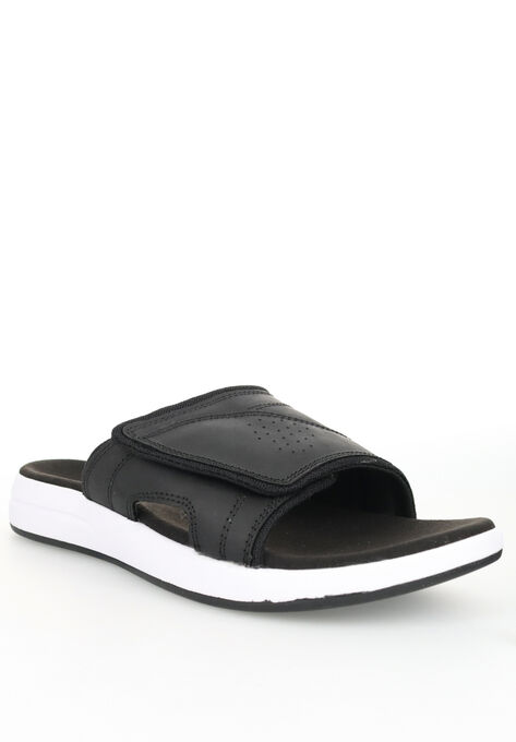 Propet Emerson Men'S Slide Sandals, BLACK, hi-res image number null