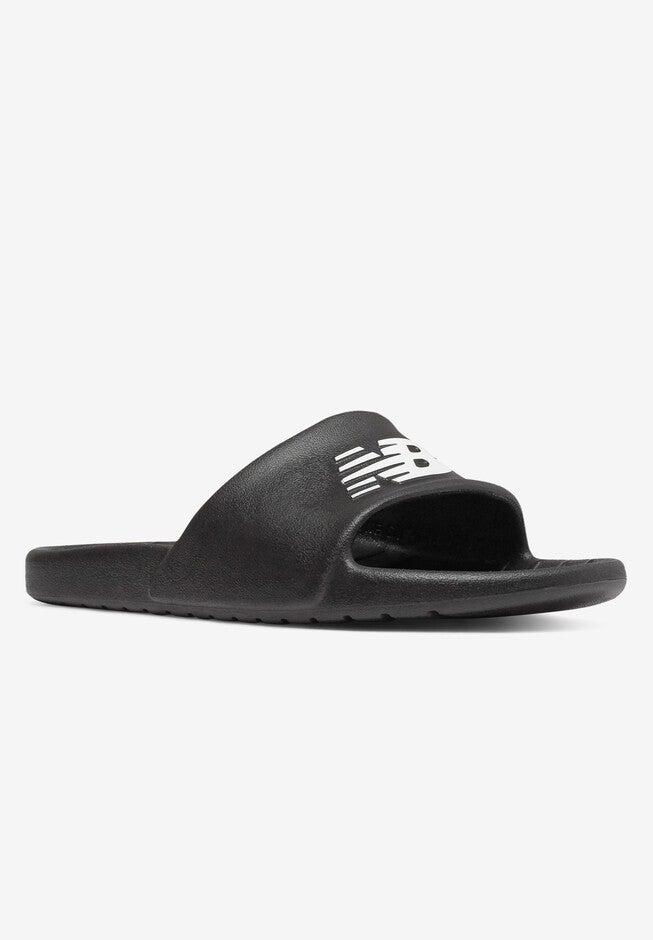 New Balance® 100 Slide Sandals, BLACK, hi-res image number null