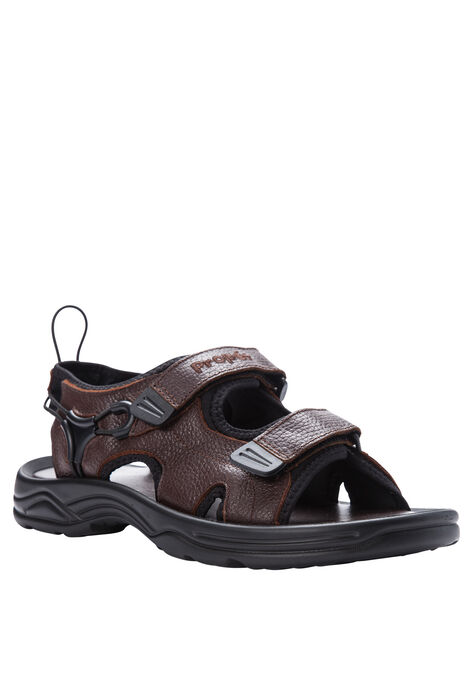Men's SurfWalker II Leather Sandals, BROWN, hi-res image number null
