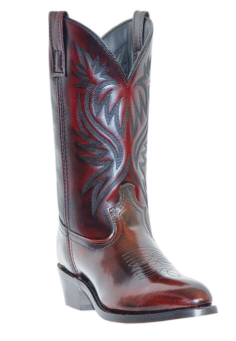 Laredo 12" Cowboy Boots, BLACK CHERRY, hi-res image number null