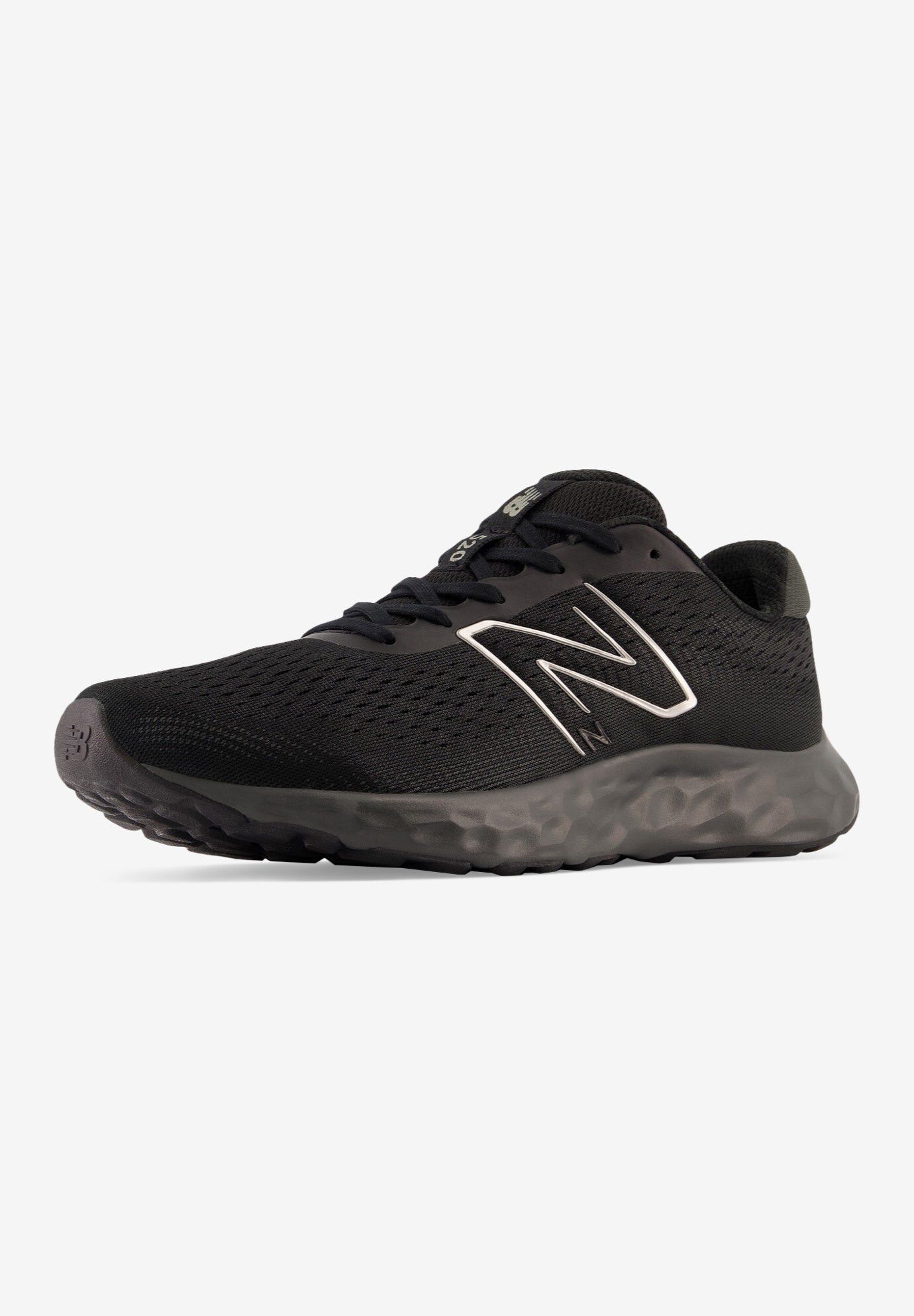 New Balance 520V8 Running Shoes, ALL BLACK, hi-res image number 0