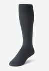 Over-the-Calf Compression Silver Socks, CHARCOAL, hi-res image number 0
