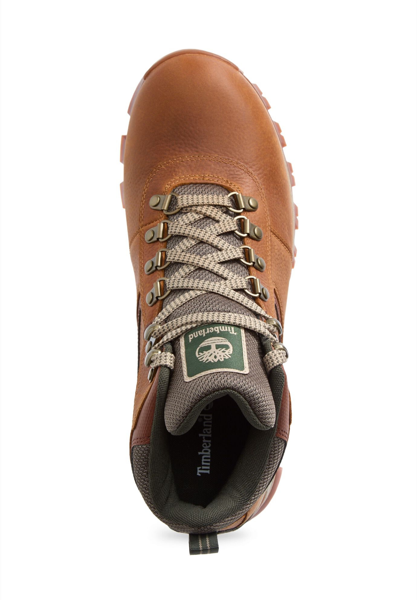 Timberland&reg; Mt. Maddsen Mid Waterproof Hiking Boot, LIGHT BROWN, alternate image number 2
