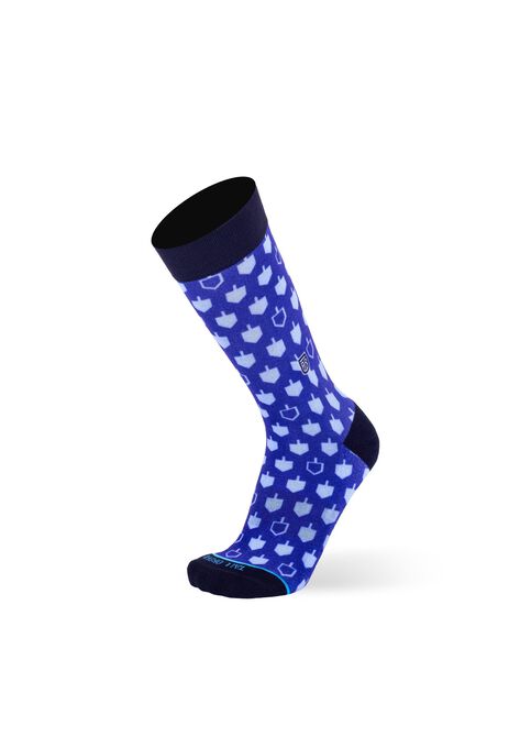 The Dreidels Socks, BLUE, hi-res image number null