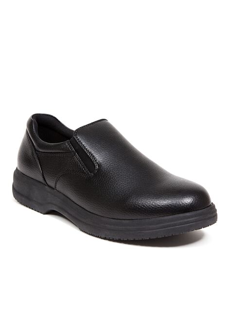 Deer Stags® Slip-Resistant Comfort Manager Slip-On, BLACK, hi-res image number null