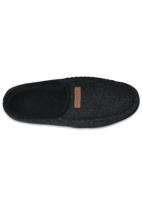 Mens Faux Wool Clog Slipper With Velour Lining Slippers, , alternate image number null
