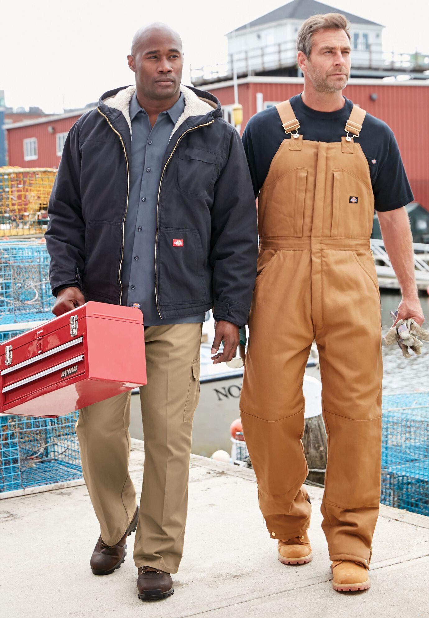 Dickies&reg; Rigid Insulated Duck Bib Overall, , alternate image number 1