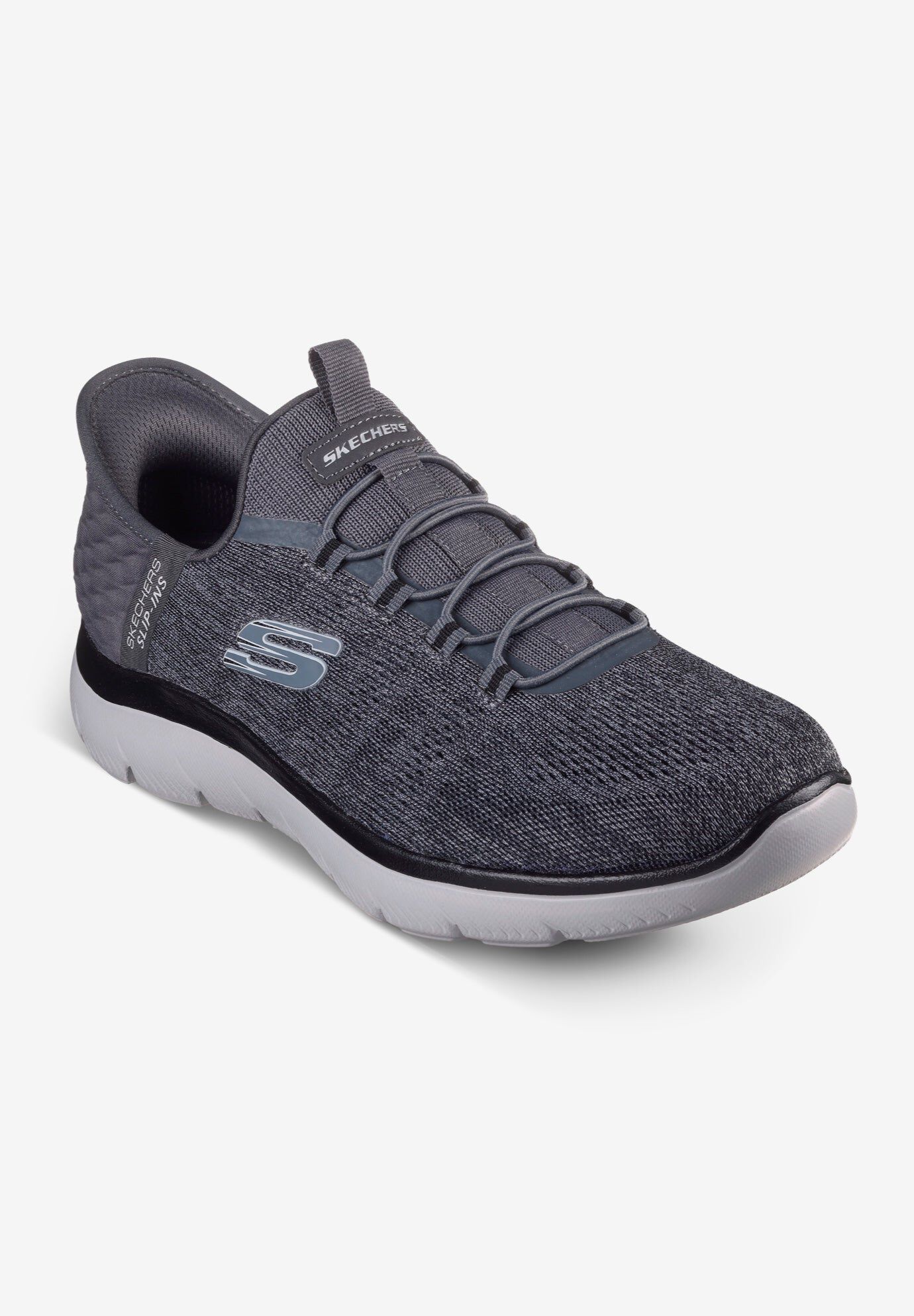 Skechers&reg; Slip-Ins: Summits - Key Pace, CHARCOAL, hi-res image number 0